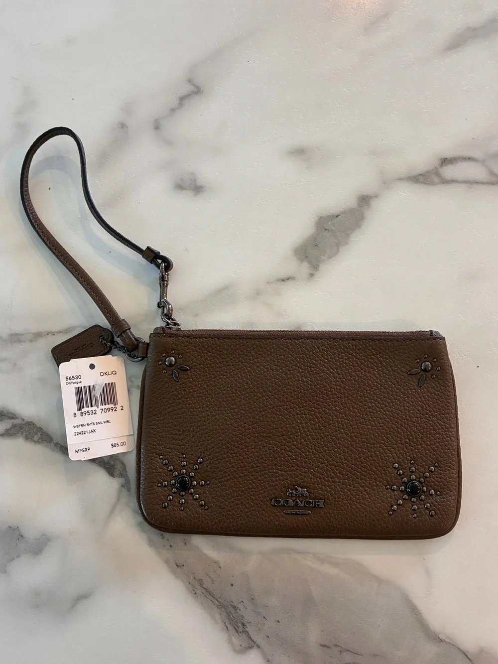 Coach Western Wristlet
